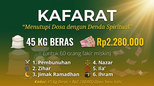 Tunaikan KAFARAT sebelum terlambat